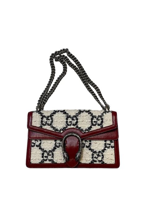 gucci dionysus gg tweed small shoulder bag|gucci dionysus denim bag.